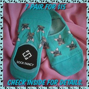 Sock Fancy Doggie "No Show" Women's Socks